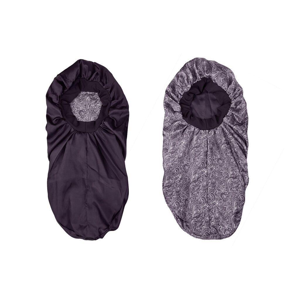 6255 Extra Long Satin Sleep Cap Paisley